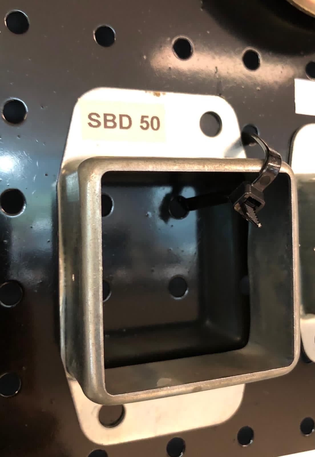 SBD 50 square end cap product